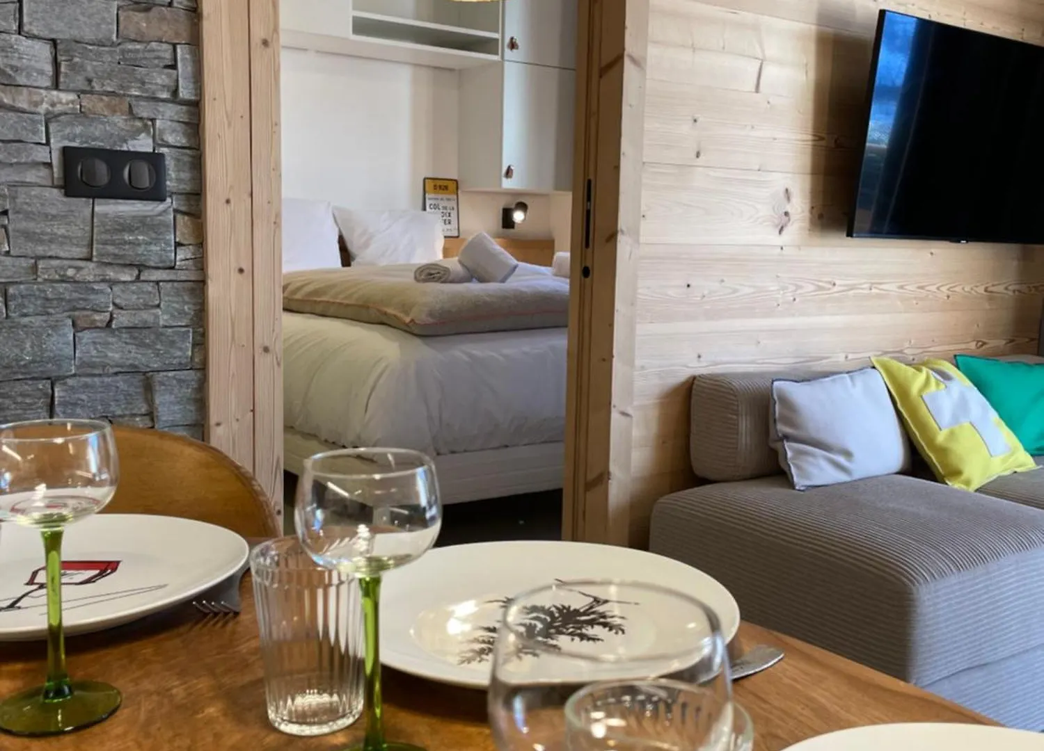 Apartamento Appartement 8 Personnes Neuf Au Coeur Du Village Saint-Sorlin-dʼArves